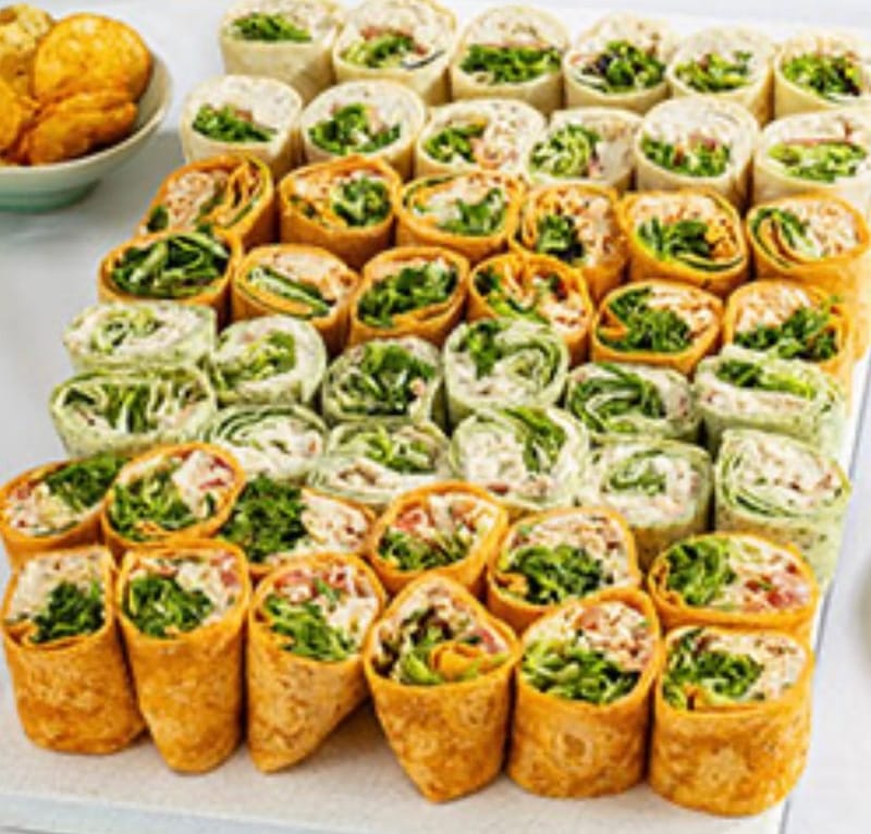 Mixed chicken wrap Assortment