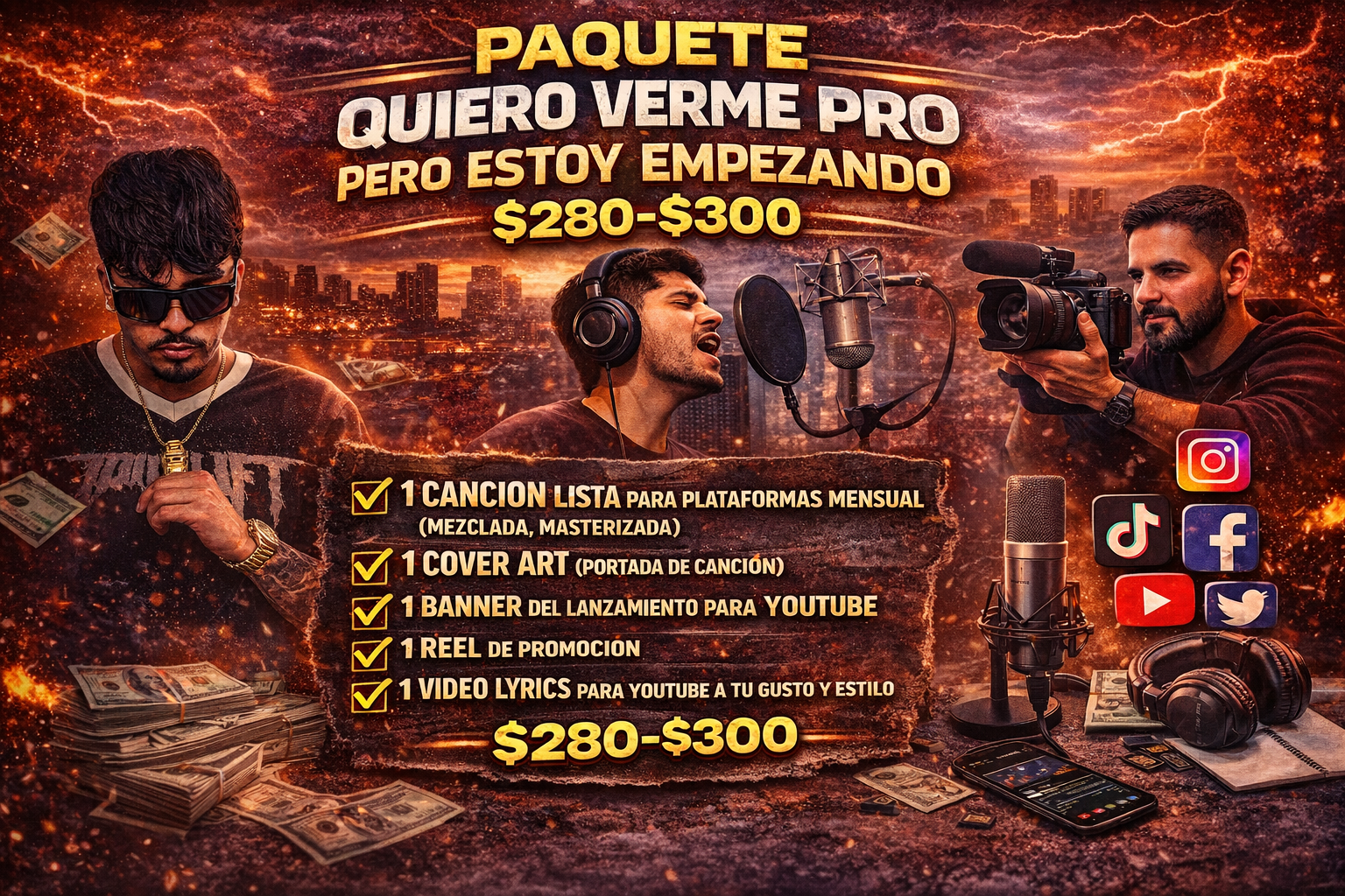 PAQUETE QUIERO VERME PRO PERO ESTOY EMPEZANDO