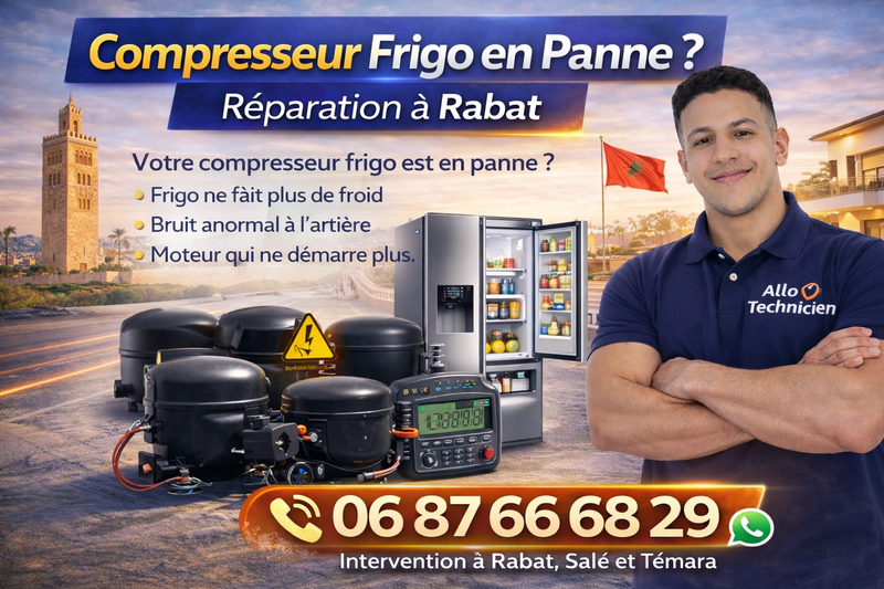 Compresseur Frigo en Panne