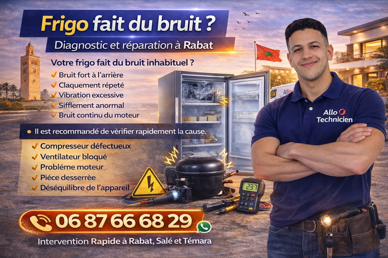 Frigo fait du bruit