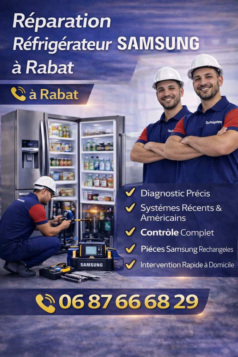 Réparation Réfrigérateur Samsung