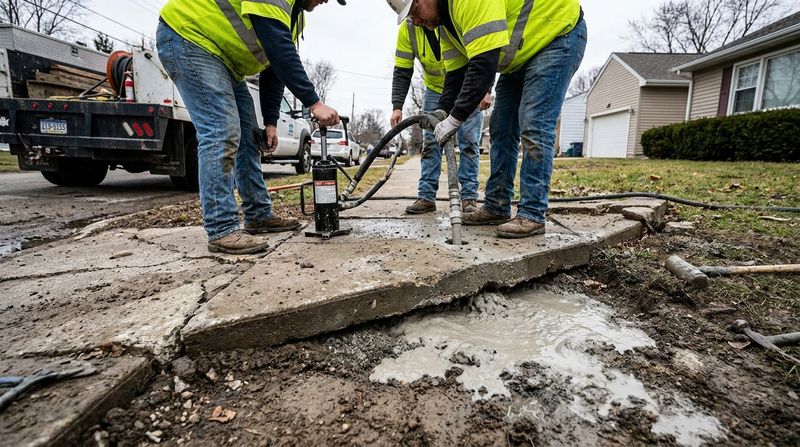 Restore Sunken Concrete with Professional Mudjacking Services