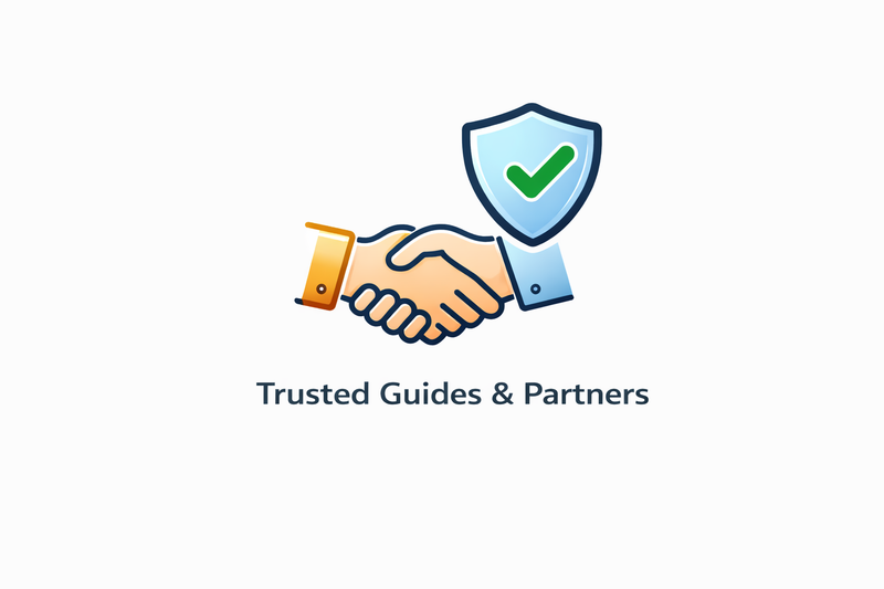 Trusted guides & partners