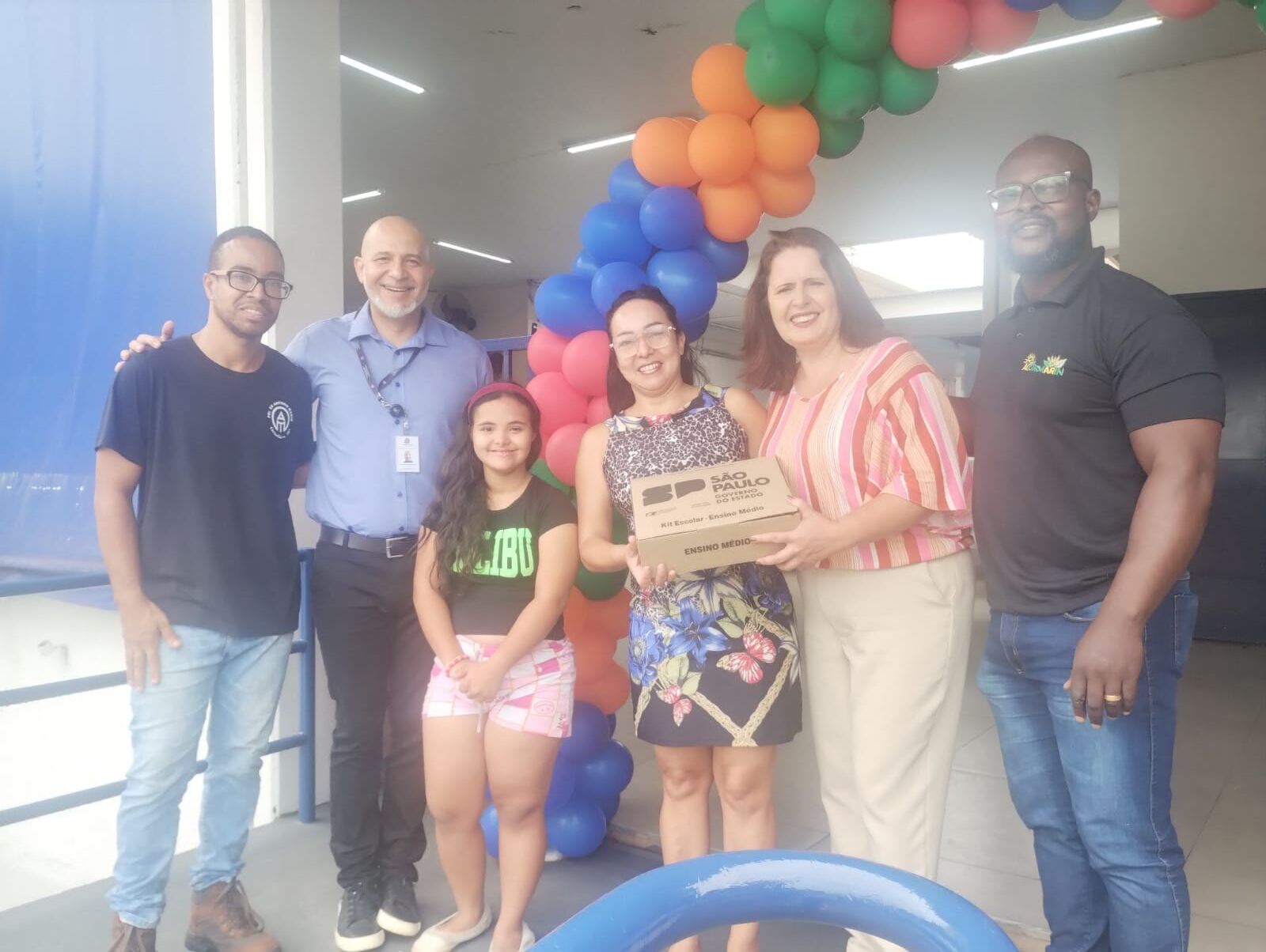 Visita do Dirigente da URE