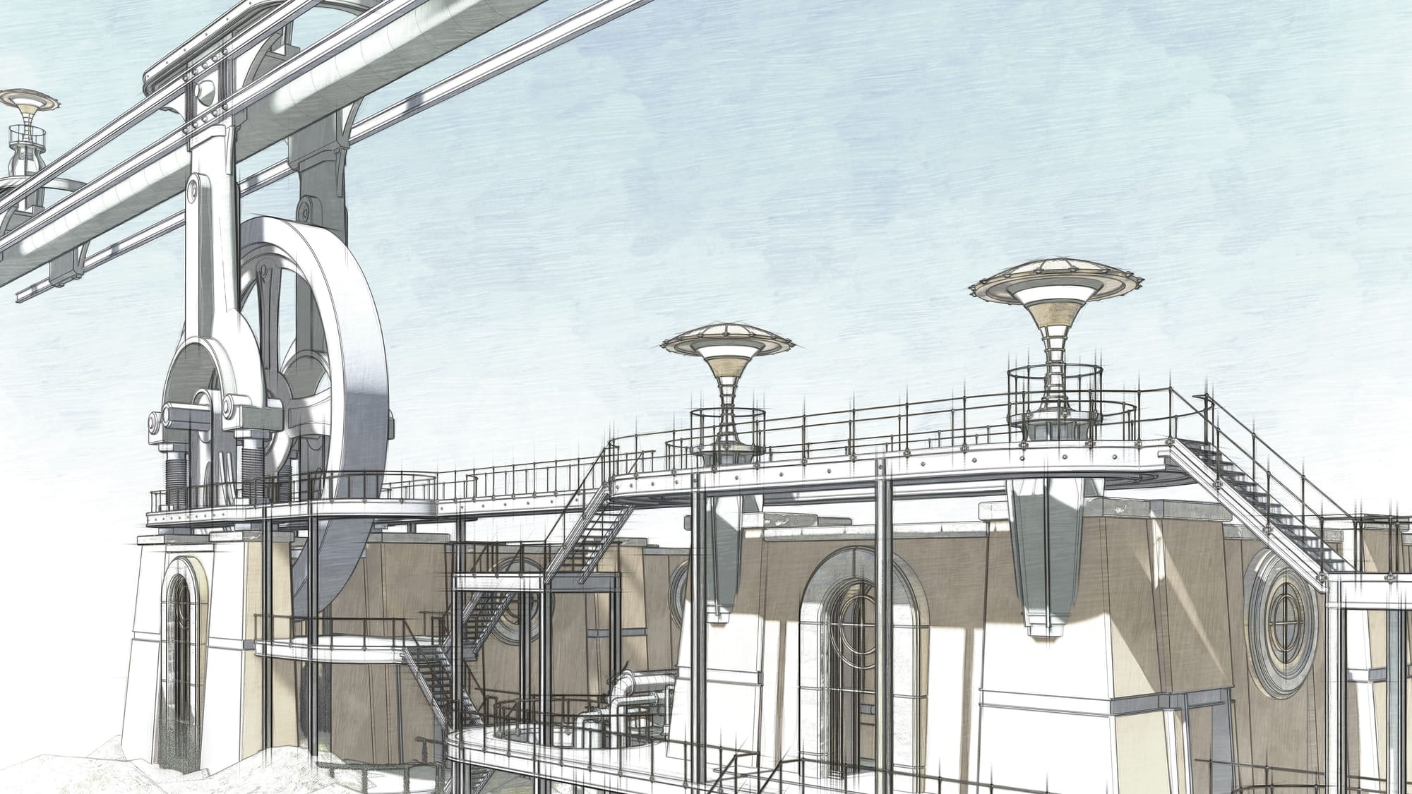 pump house - past work and reference