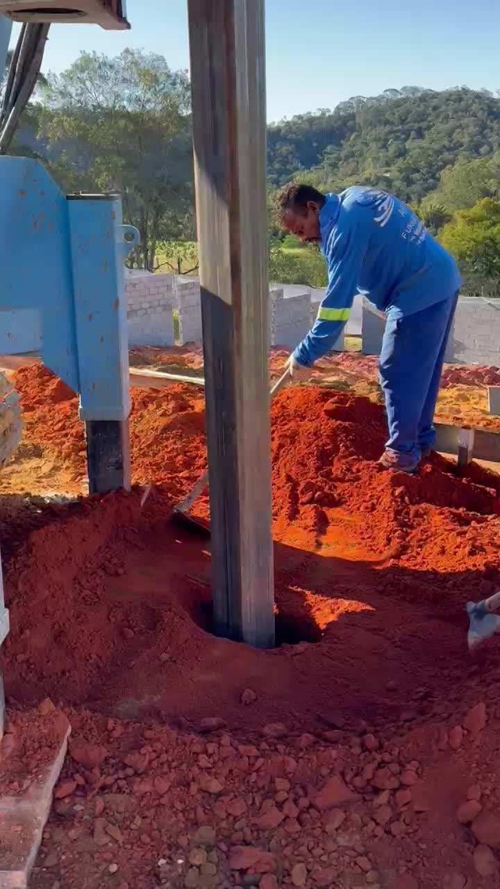 Obra executada no condomínio residencial Recanto Santa Bárbara - Jambeiro/SP