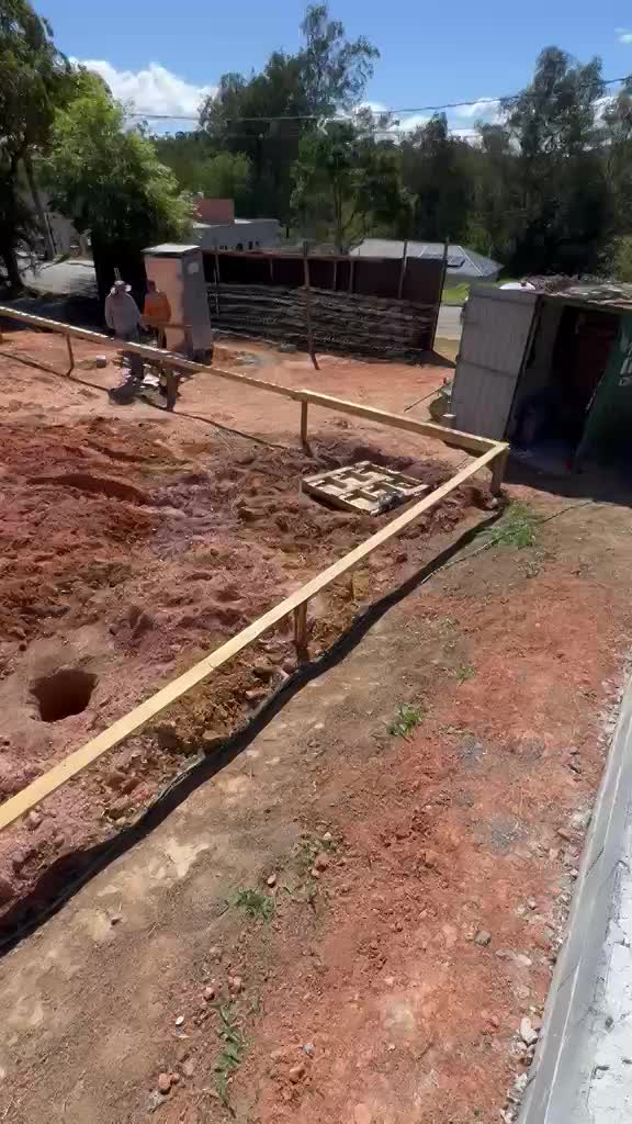 Obra executada no condomínio residencial Recanto Santa Bárbara - Jambeiro/SP