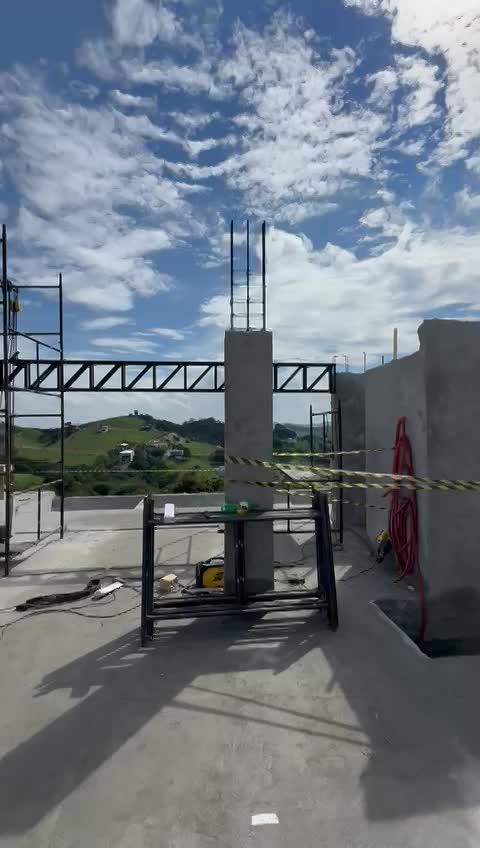Obra executada no condomínio residencial Recanto Santa Bárbara - Jambeiro/SP