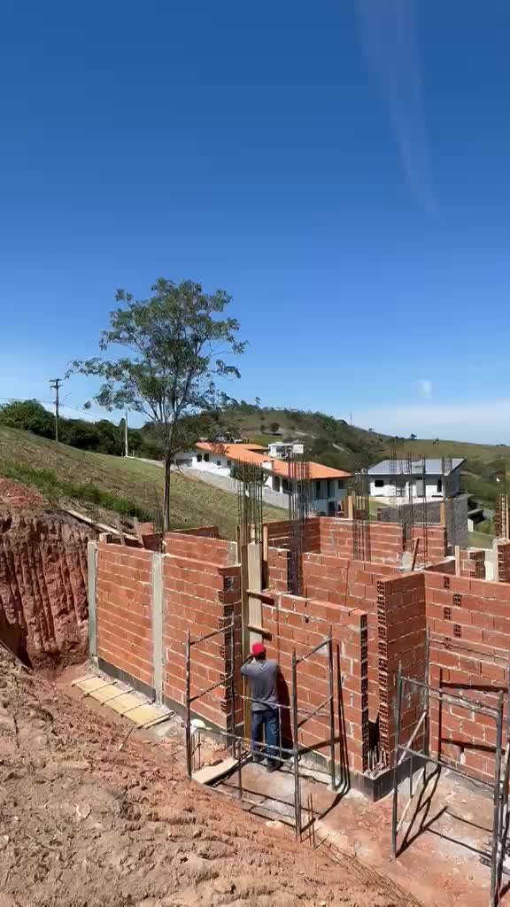 Obra executada no condomínio residencial Recanto Santa Bárbara - Jambeiro/SP