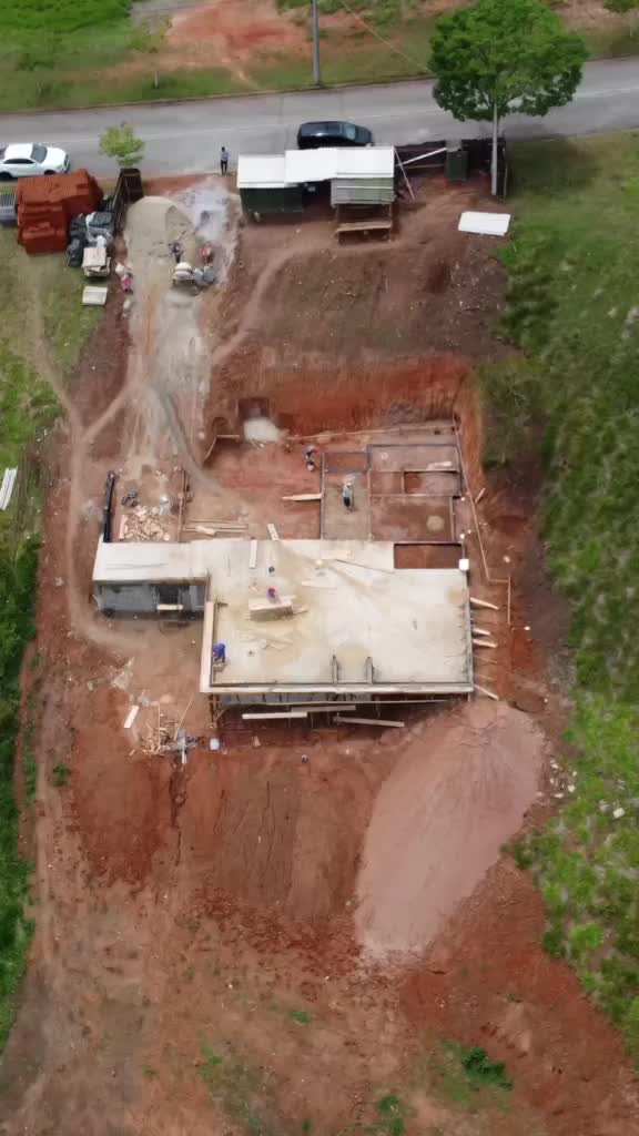 Obra executada no condomínio residencial Recanto Santa Bárbara - Jambeiro/SP