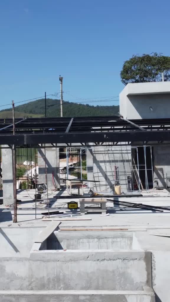 Obra executada no condomínio residencial Recanto Santa Bárbara - Jambeiro/SP