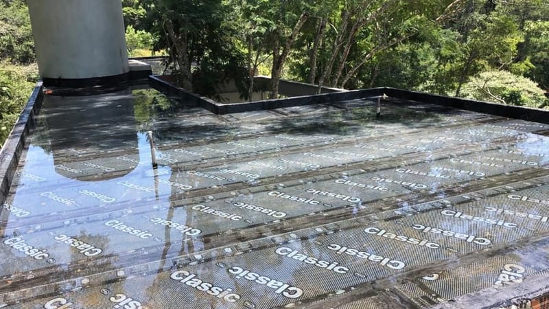 Obra executada no condomínio Santa Bárbara - Jambeiro/SP