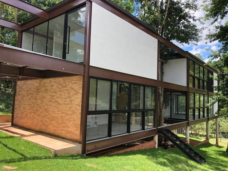 Obra executada no condomínio Santa Bárbara - Jambeiro/SP