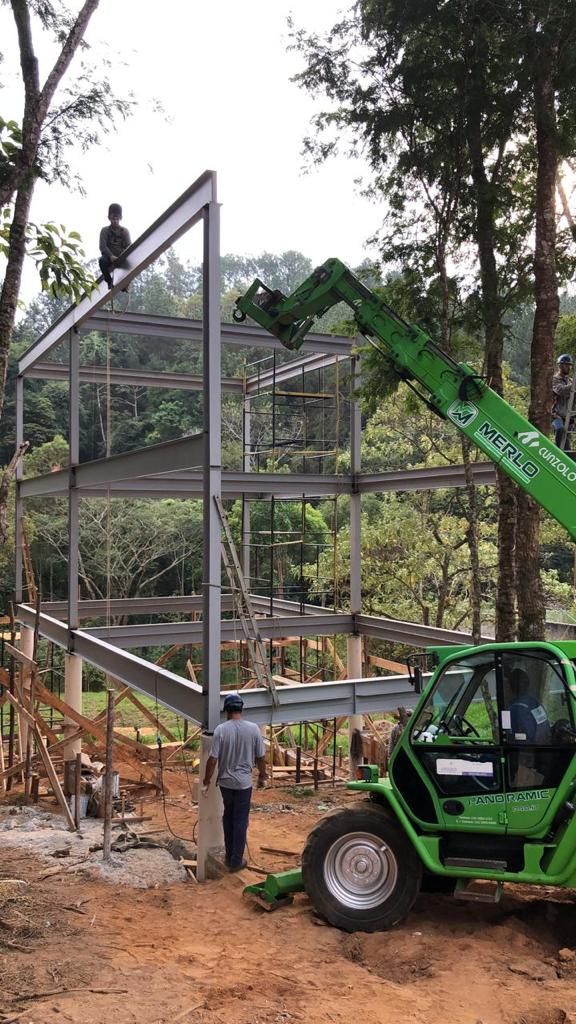 Obra executada no condomínio Santa Bárbara - Jambeiro/SP