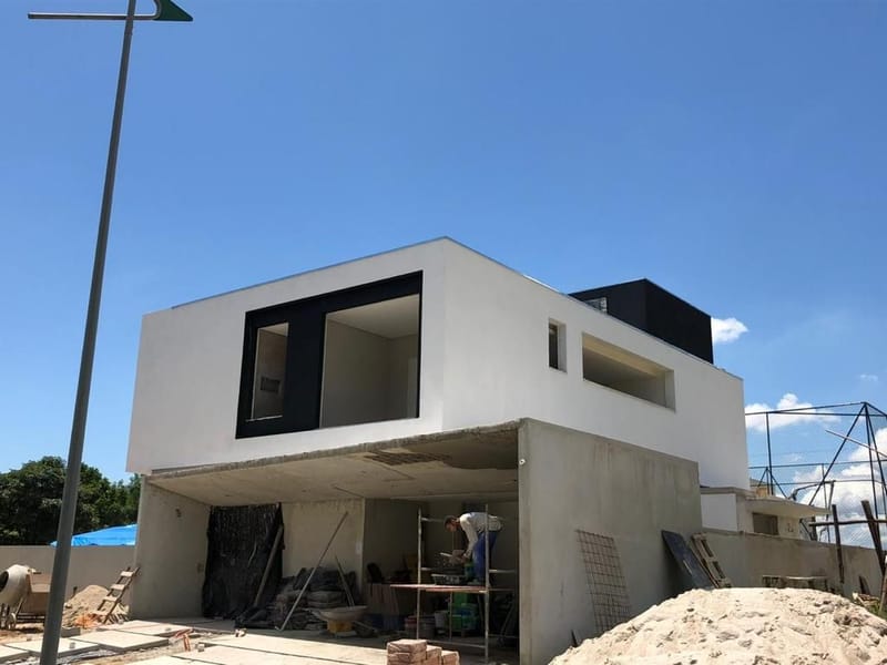 Obra condomínio Jardim do Golfe 1