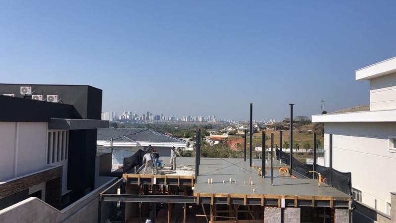 Obra executada no condomínio Montserrat - Urbanova/SJC