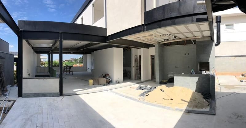 Obra executada no condomínio Montserrat - Urbanova/SJC