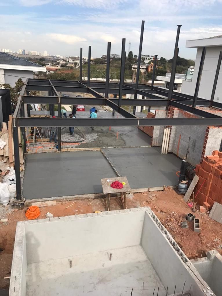 Obra executada no condomínio Montserrat - Urbanova/SJC