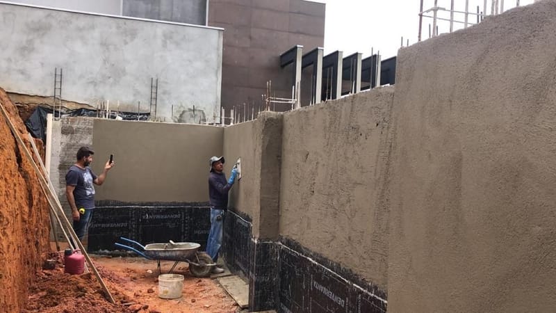 Obra executada no condomínio Montserrat - Urbanova/SJC