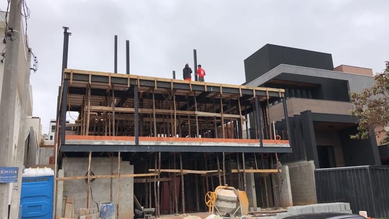 Obra executada no condomínio Montserrat - Urbanova/SJC