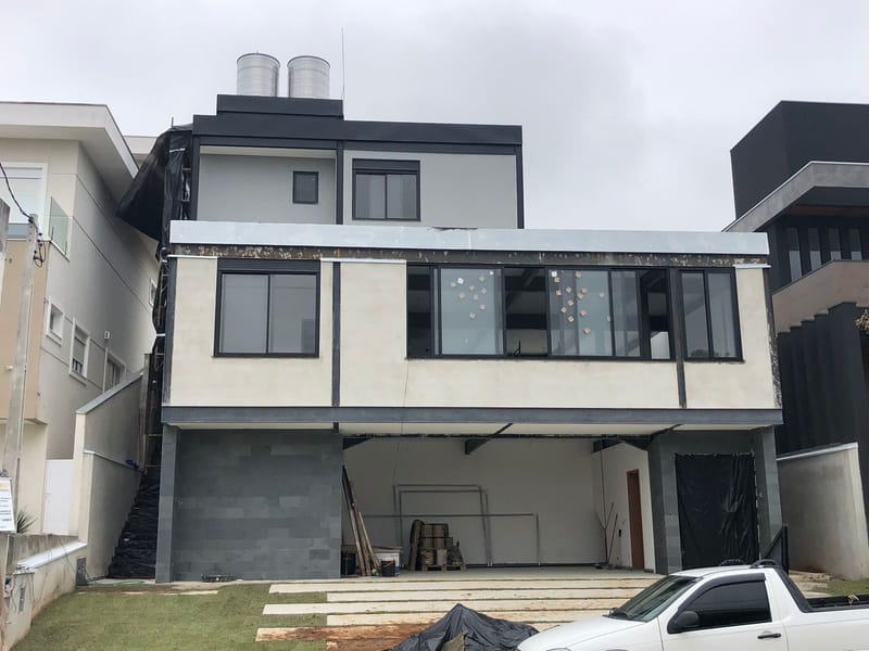 Obra executada no condomínio Montserrat - Urbanova/SJC