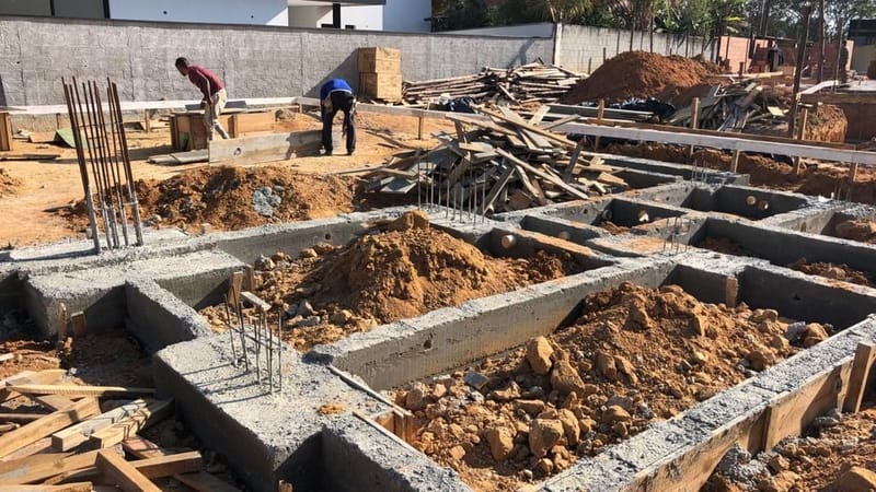 Obra executada no condomínio Montserrat - Urbanova/SJC