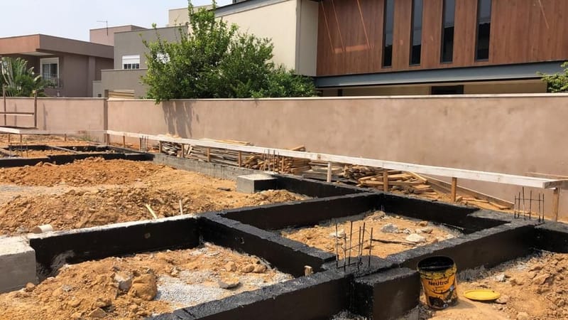 Obra executada no condomínio Montserrat - Urbanova/SJC