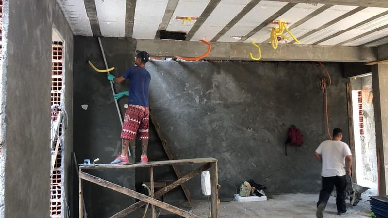 Obra executada no condomínio Montserrat - Urbanova/SJC