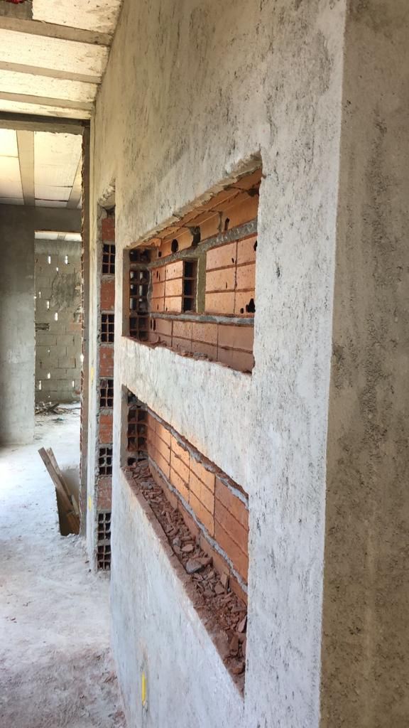 Obra executada no condomínio Montserrat - Urbanova/SJC