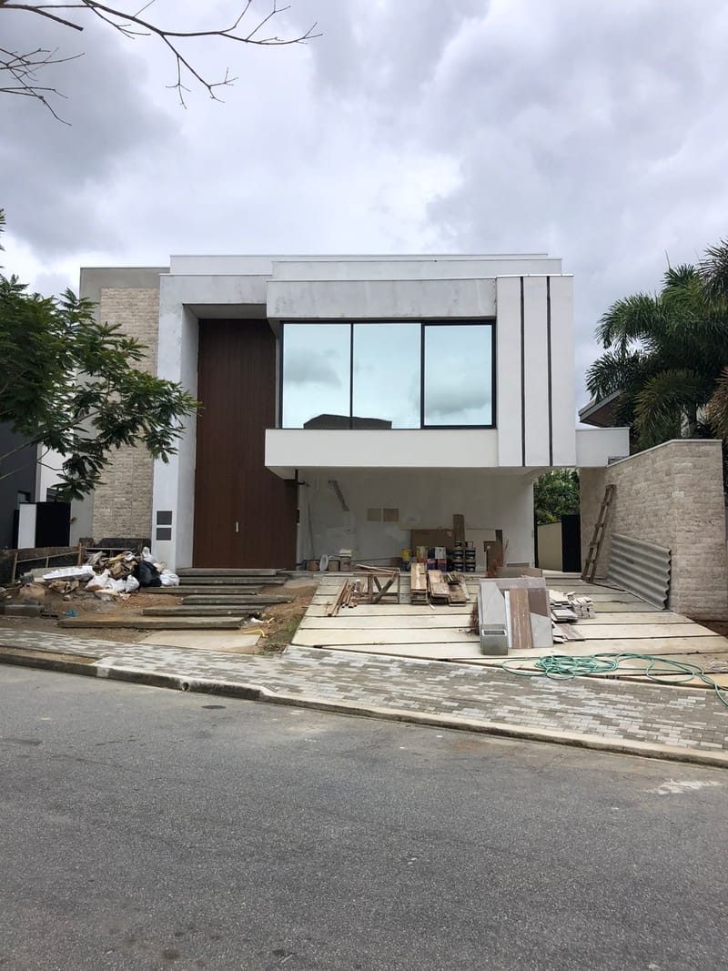 Obra executada no condomínio Montserrat - Urbanova/SJC