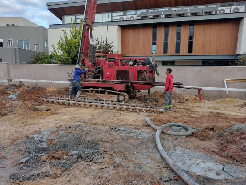 Obra executada no condomínio Montserrat - Urbanova/SJC