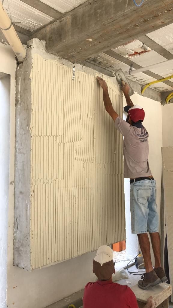 Obra executada no condomínio Montserrat - Urbanova/SJC