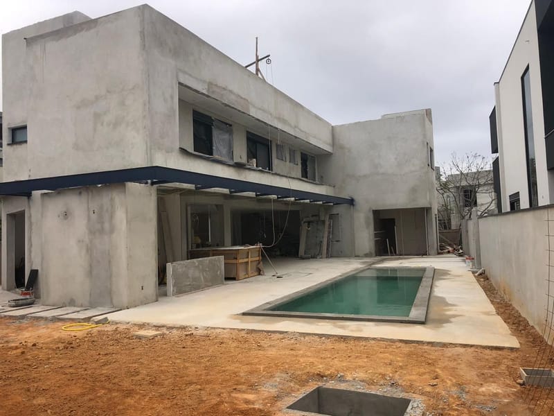 Obra executada no condomínio Montserrat - Urbanova/SJC