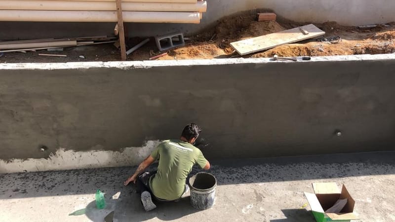 Obra executada no condomínio Montserrat - Urbanova/SJC