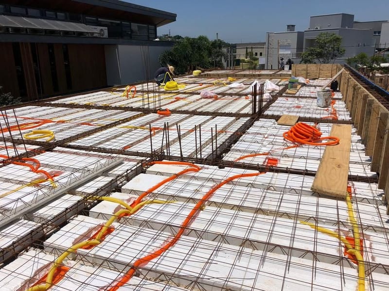 Obra executada no condomínio Montserrat - Urbanova/SJC