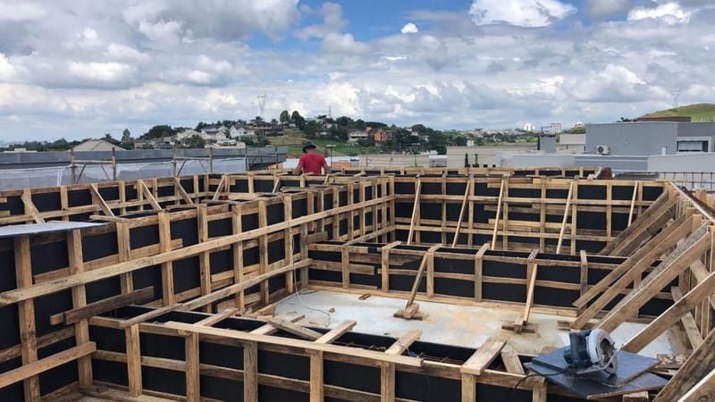 Obra executada no condomínio Montserrat - Urbanova/SJC