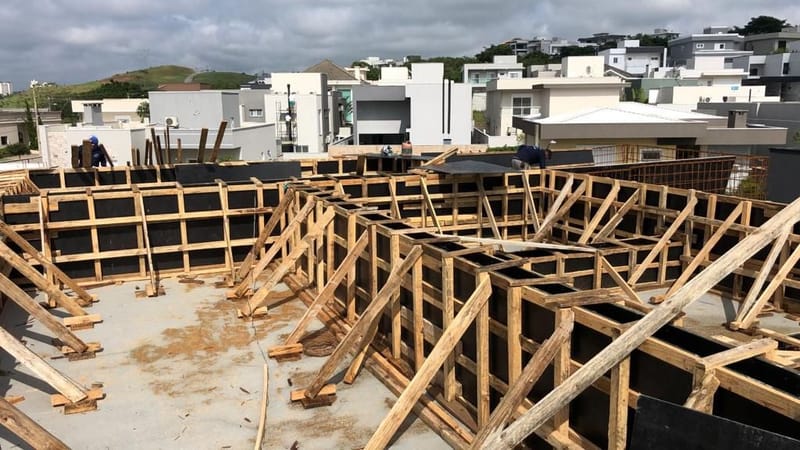 Obra executada no condomínio Montserrat - Urbanova/SJC