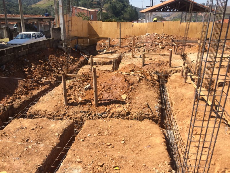 Obra executada na cidade de Paraibuna/SP