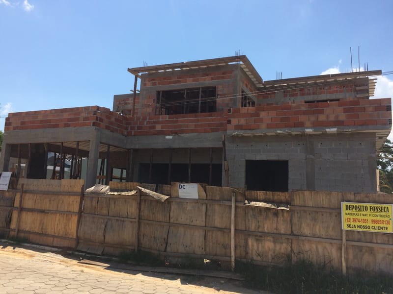 Obra executada na cidade de Paraibuna/SP