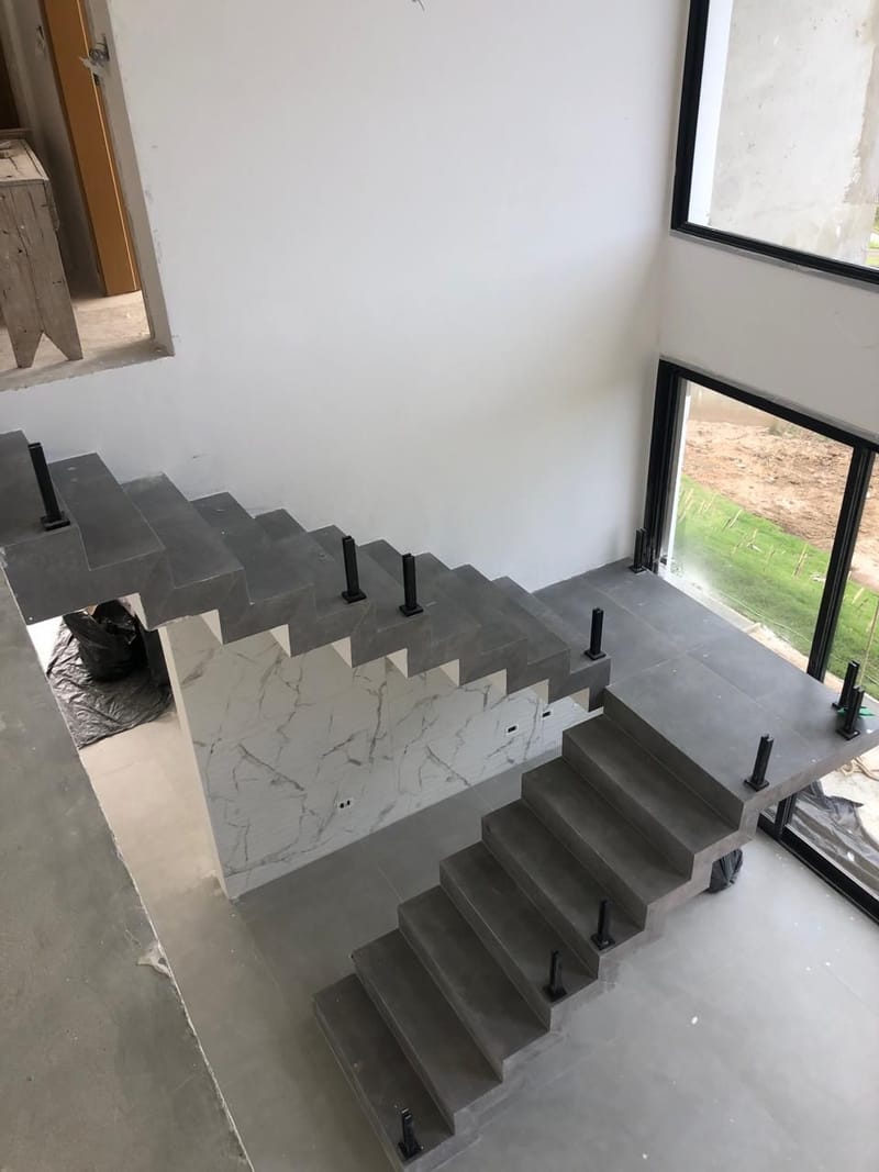 Obra executada no condomínio Monte Carlo - Urbanova/SP