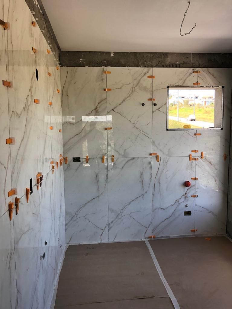 Obra executada no condomínio Monte Carlo - Urbanova/SP