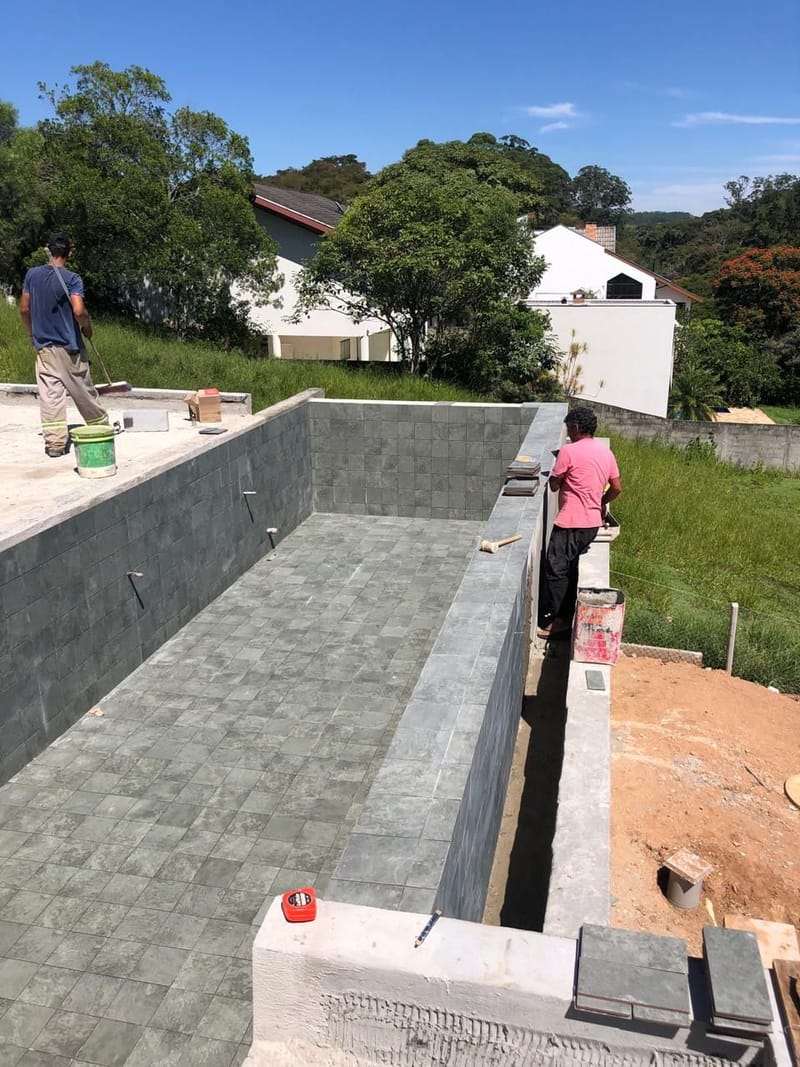 Casa alto padrão executada no condomínio residencial Santa Bárbara - Jambeiro/SP