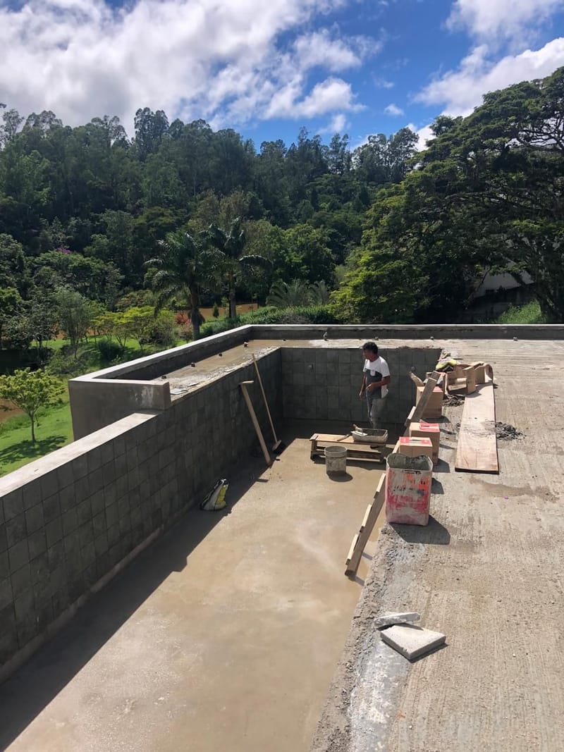 Casa alto padrão executada no condomínio residencial Santa Bárbara - Jambeiro/SP