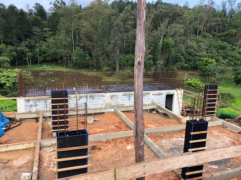 Casa alto padrão executada no condomínio residencial Santa Bárbara - Jambeiro/SP