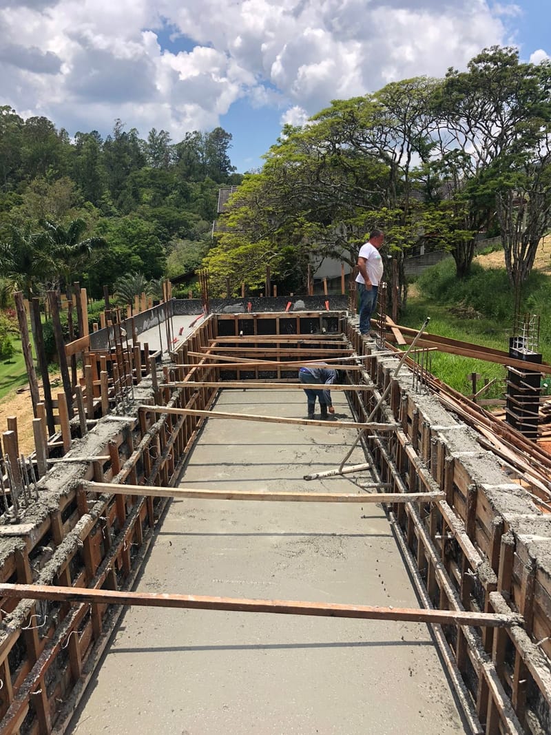 Casa alto padrão executada no condomínio residencial Santa Bárbara - Jambeiro/SP