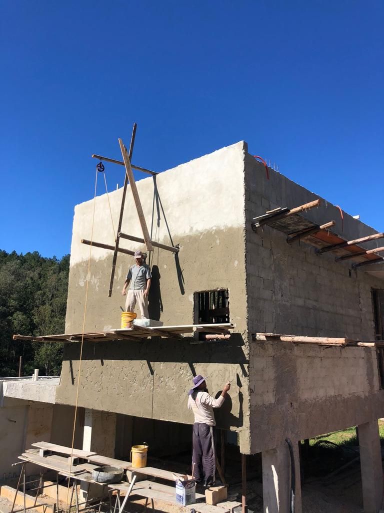 Casa alto padrão executada no condomínio residencial Santa Bárbara - Jambeiro/SP