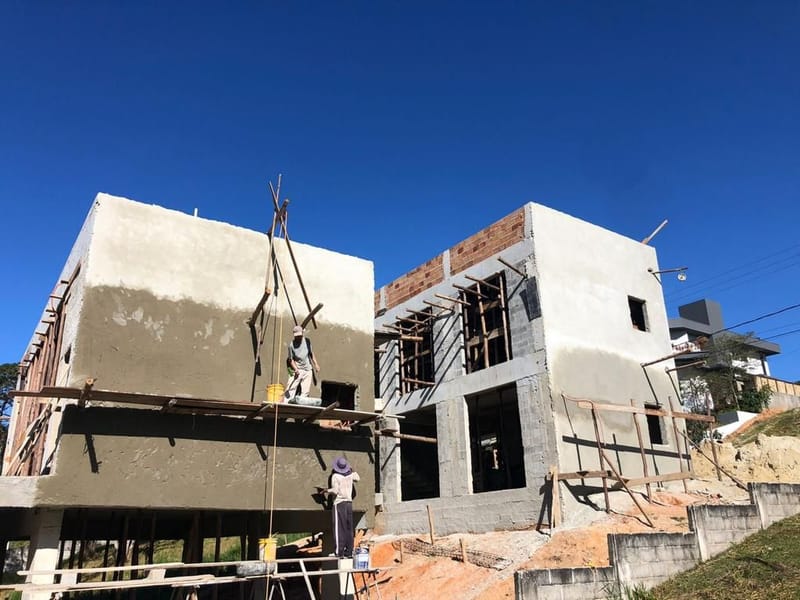 Casa alto padrão executada no condomínio residencial Santa Bárbara - Jambeiro/SP