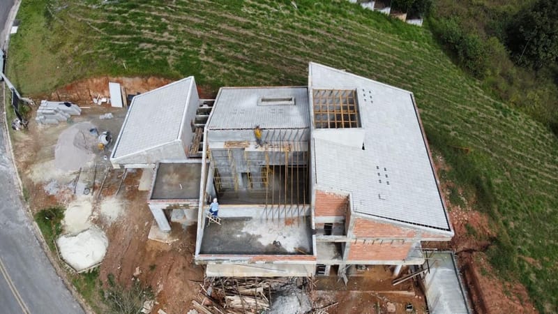 Casa Alto padrão executada no condomínio residencial Santa Bárbara - Jambeiro/SP