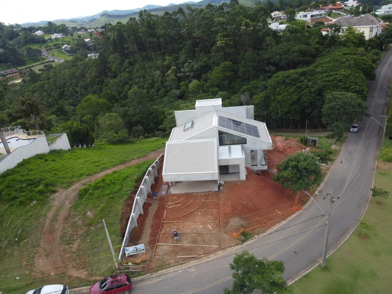 Casa Alto padrão executada no condomínio residencial Santa Bárbara - Jambeiro/SP