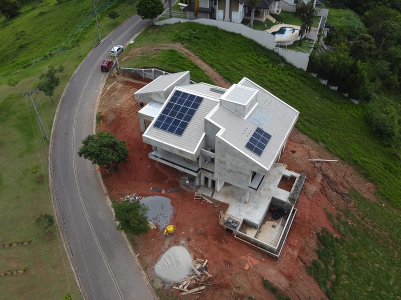 Casa Alto padrão executada no condomínio residencial Santa Bárbara - Jambeiro/SP